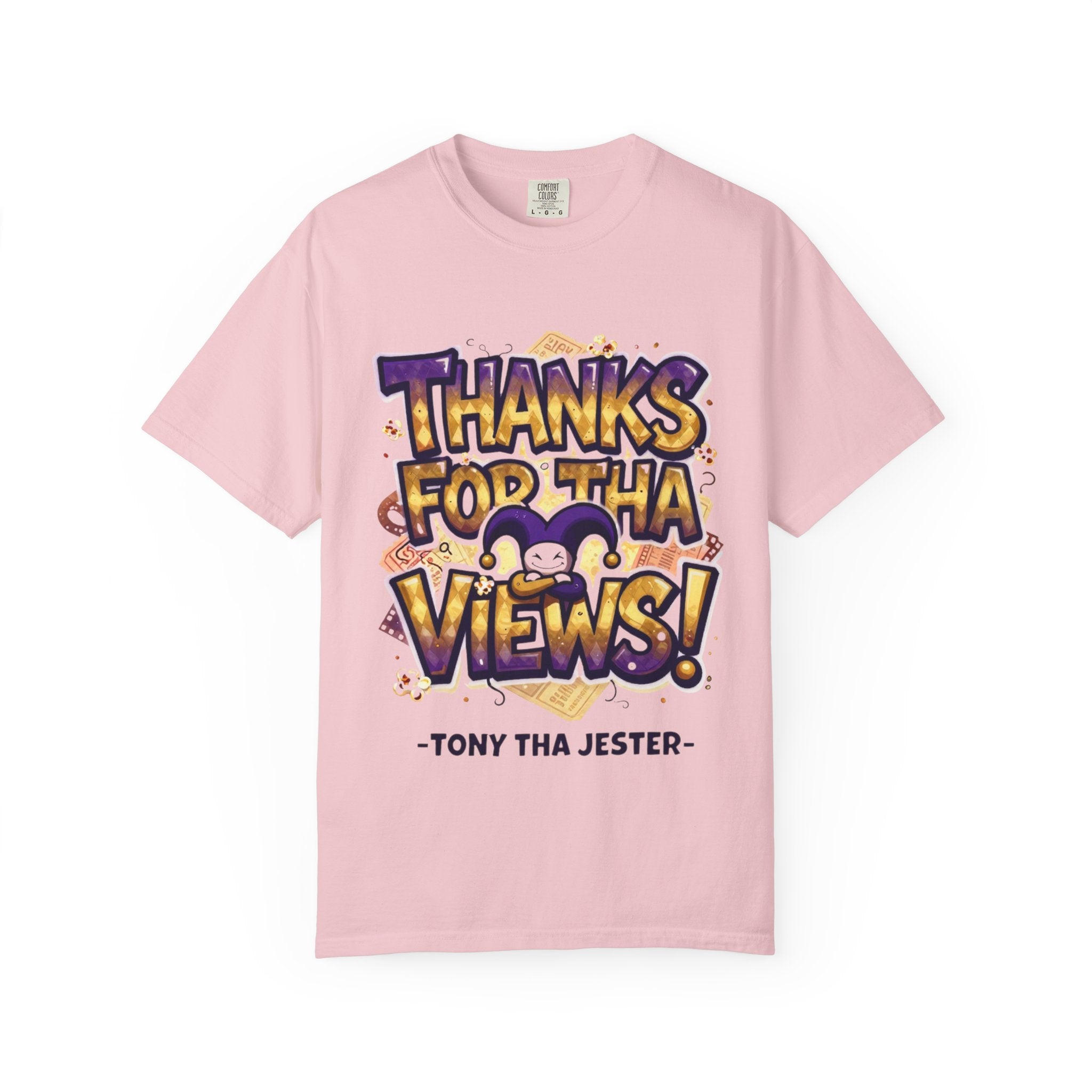 Thanks For Tha Views! Graphic T-Shirt — Tony Tha Jester Tee